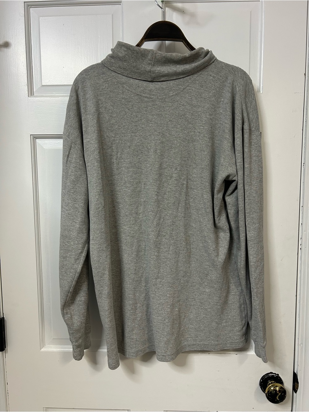 Vintage Britches Gray Men's Mock Neck Sweater XL